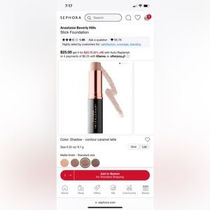 Anastasia Beverly Hills Stick Foundation